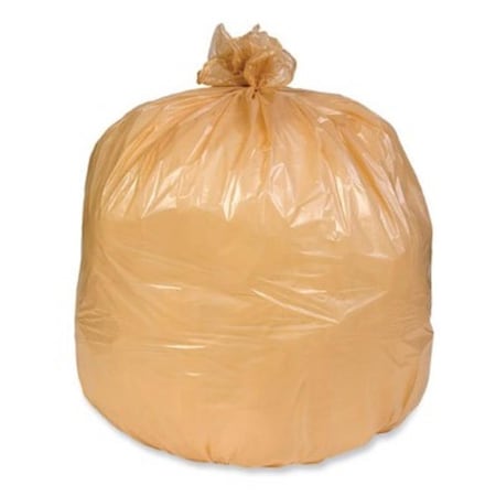 Dendesigns 24 x 32 in. Can Liner Bag - Buff, 500PK DE3204838